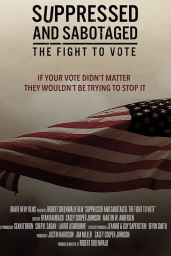 Poster for Suppressed and Sabotaged: The Fight to Vote