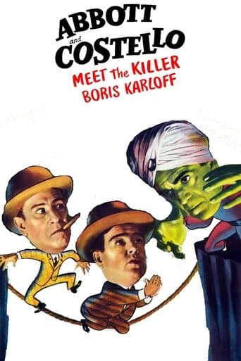 Poster for Bud Abbott and Lou Costello Meet the Killer, Boris Karloff