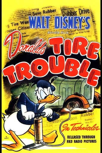 Poster for Donald's Tire Trouble