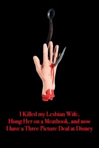 Poster for I Killed My Lesbian Wife, Hung Her on a Meat Hook, and Now I Have a Three-Picture Deal at Disney