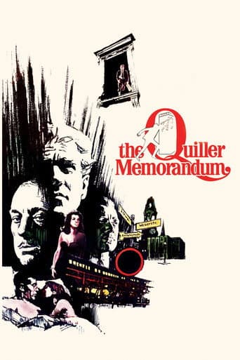 Poster for The Quiller Memorandum