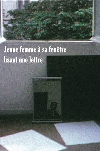 Poster for Jeune femme à sa fenêtre lisant une lettre