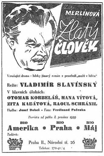Poster for Zlatý člověk
