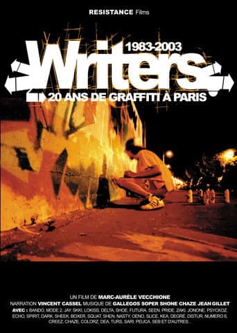 Poster for Writers : 1983-2003, 20 ans de graffiti à Paris