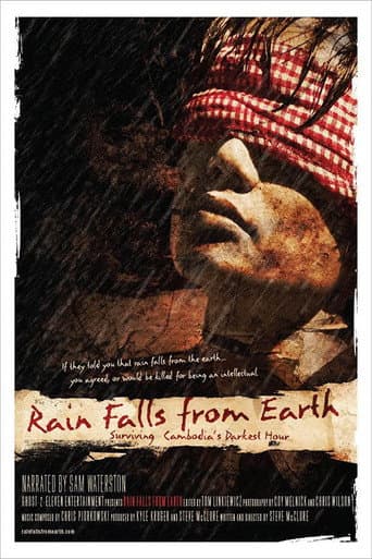Poster for Rain Falls from Earth: Surviving Cambodia's Darkest Hour