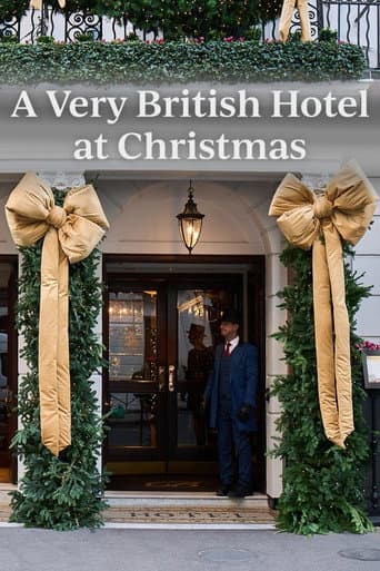 Poster for A Very British Hotel at Christmas