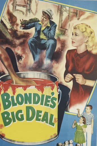 Poster for Blondie's Big Deal