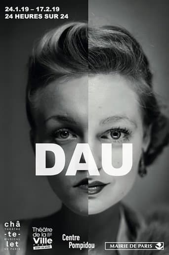Poster for DAU. Cinema