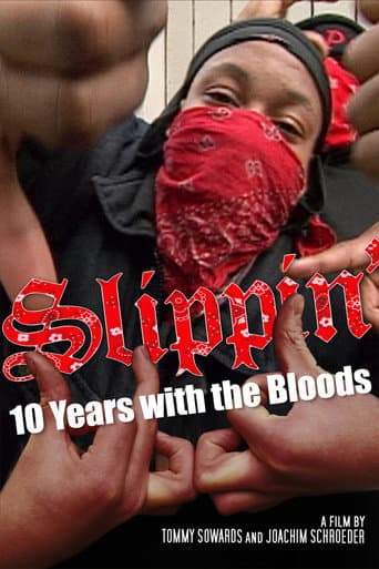 Poster for Slippin': Ten Years with the Bloods