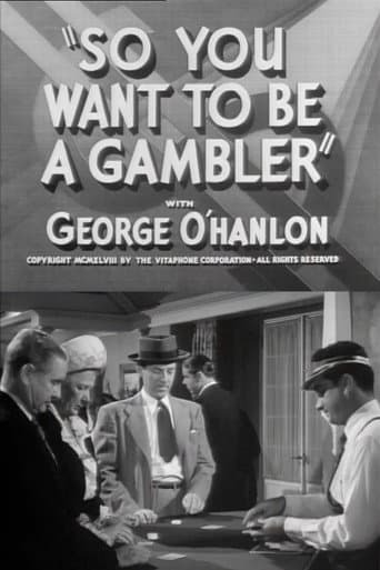 Poster for So You Want to Be a Gambler