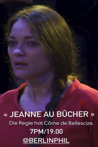 Poster for Honegger’s “Jeanne d’Arc au bûcher” with Alan Gilbert and Marion Cotillard