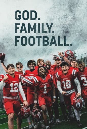 Poster for God. Family. Football.
