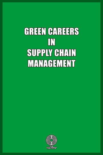 Poster for Green Careers in Supply Chain Management