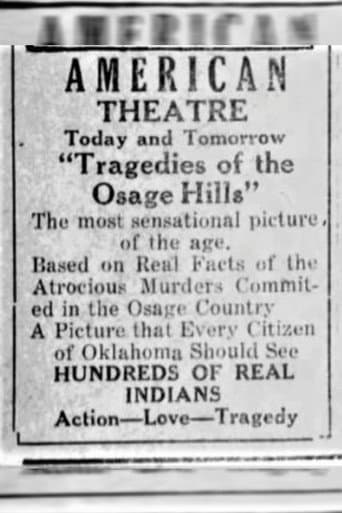 Poster for Tragedies of the Osage Hills