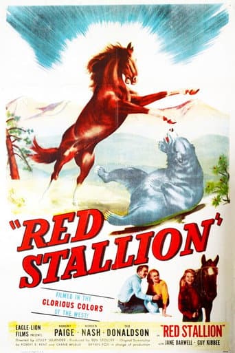Poster for The Red Stallion