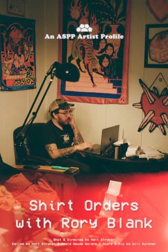Poster for Shirt Orders with Rory Blank