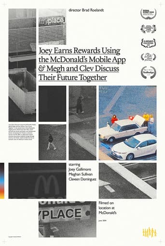 Poster for Joey Earns Rewards Using the McDonald's Mobile App & Megh and Clev Discuss Their Future Together