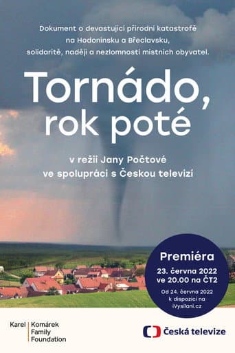 Poster for Tornado, a year later