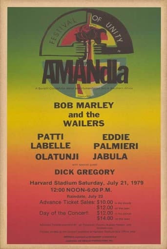 Poster for Bob Marley & The Wailers - Live At Harvard Stadium, Boston, 1979