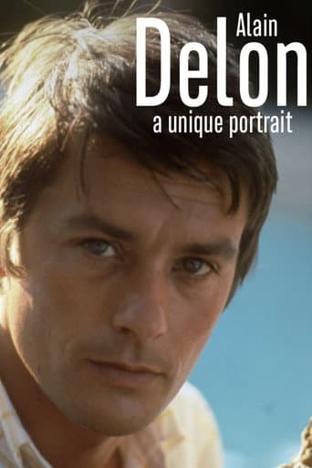 Poster for Alain Delon, a unique portrait