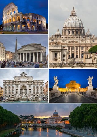 Poster for Rome, the Eternal City