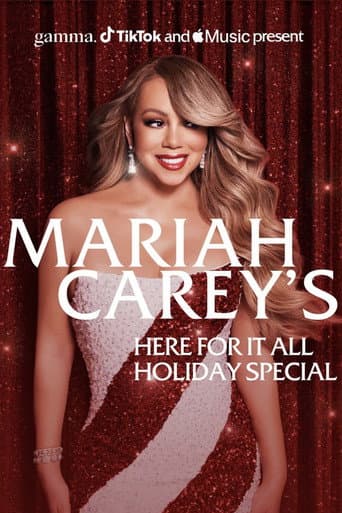 Poster for Mariah Carey's Here For It All Holiday Special