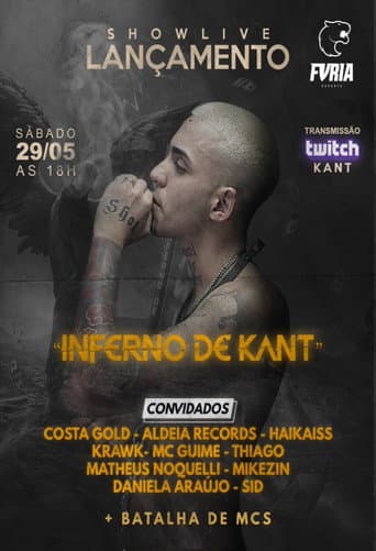 Poster for Kant - Inferno de Kant  Ao Vivo