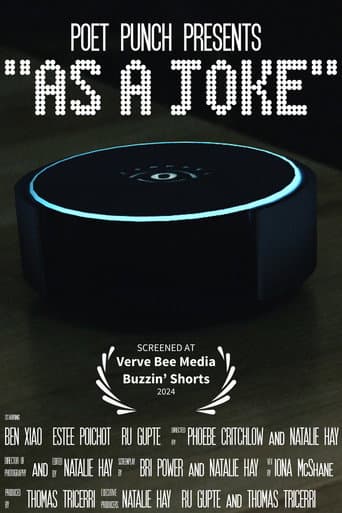 Poster for As A Joke