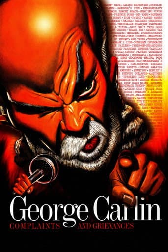 Poster for George Carlin: Complaints & Grievances