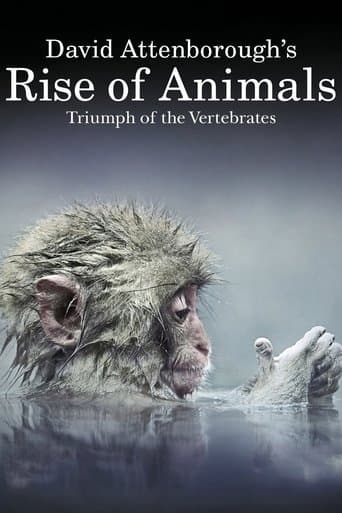 Poster for David Attenborough's Rise of Animals: Triumph of the Vertebrates