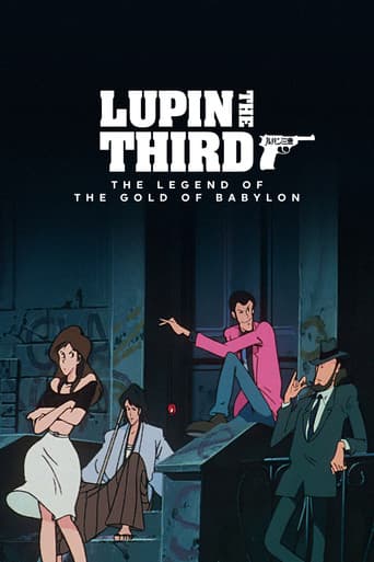 Poster for Lupin the Third: The Legend of the Gold of Babylon