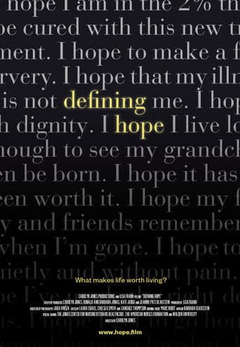 Poster for Defining Hope