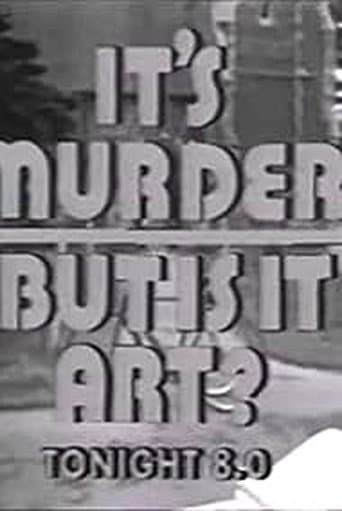 Poster for It's Murder. But Is It Art?
