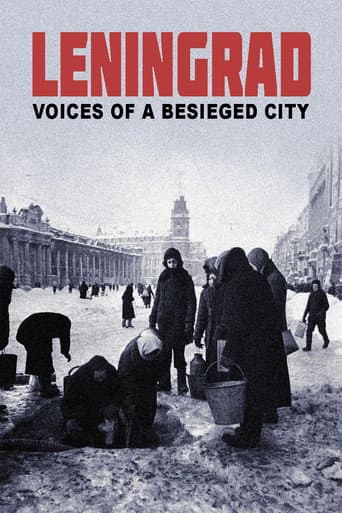 Poster for Leningrad. Stimmen einer belagerten Stadt