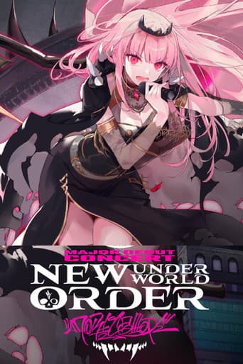 Poster for Mori Calliope Major Debut Concert “New Underworld Order”