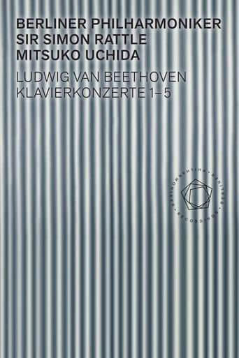 Poster for Beethoven: Piano Concertos 1-5 - Uchida, Rattle