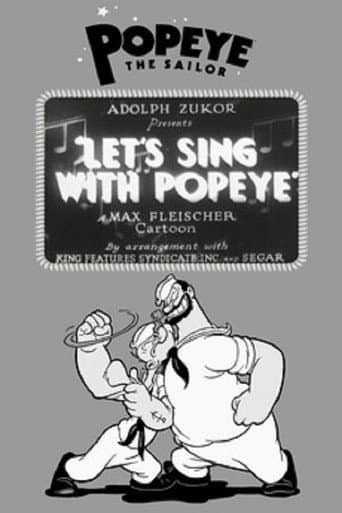 Poster for Let's Sing with Popeye