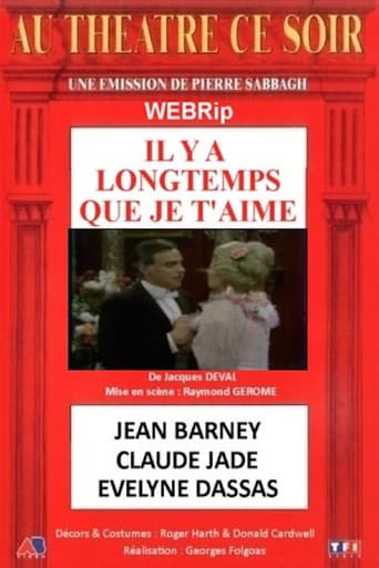 Poster for Il y a longtemps que je t'aime
