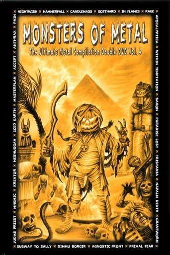 Poster for Monsters of Metal Vol. 4