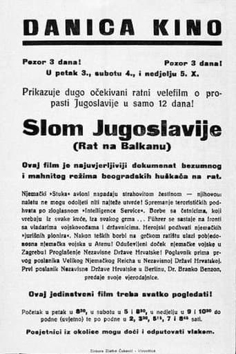 Poster for The Collapse of Yugoslavia