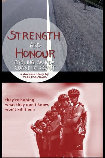 Poster for Strength and Honour: Cycling Canada Coast to Coast