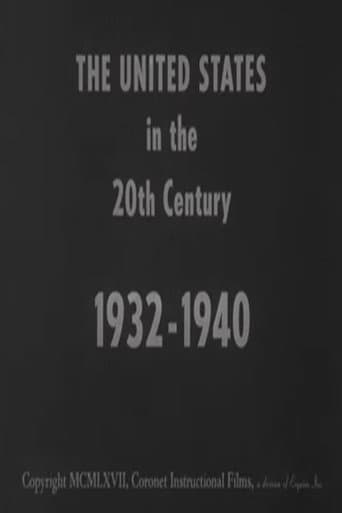 Poster for The United States in the 20th Century 1932-1940