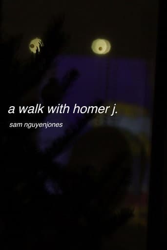 Poster for a walk with homer j.