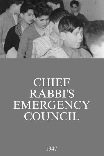 Poster for Chief Rabbi's Emergency Council
