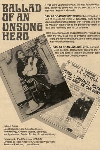 Poster for Ballad of an Unsung Hero