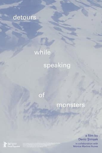 Poster for detours while speaking of monsters