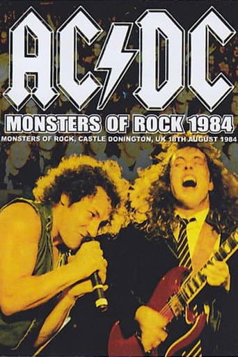 Poster for AC/DC - Monsters of Rock Tour