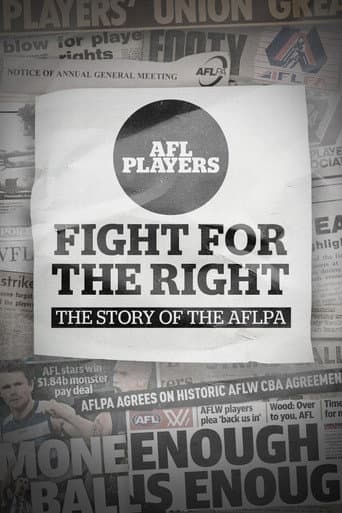 Poster for Fight for the Right: The Story of the AFLPA