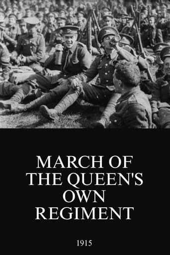 Poster for March of the Queen’s Own Regiment