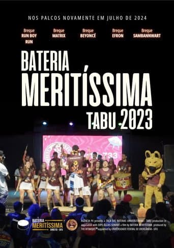 Poster for Bateria Meritíssima TABU 2023